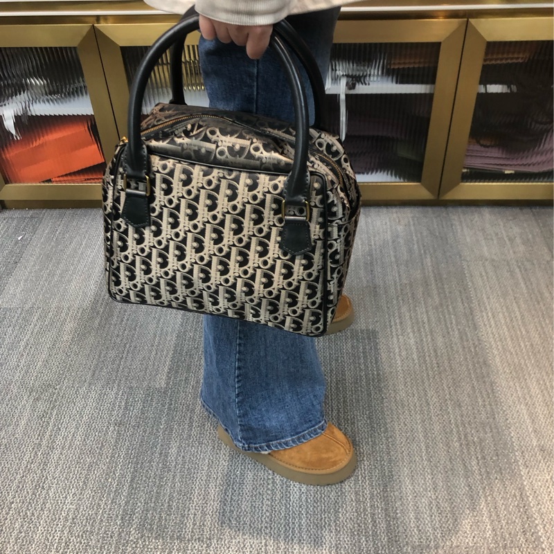 Dior 金色Logo Boston 波士頓 XC158-11