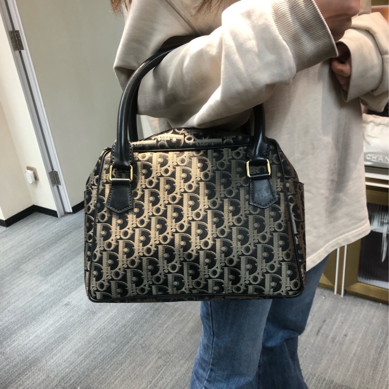Dior 金色Logo Boston 波士頓 XC158-13