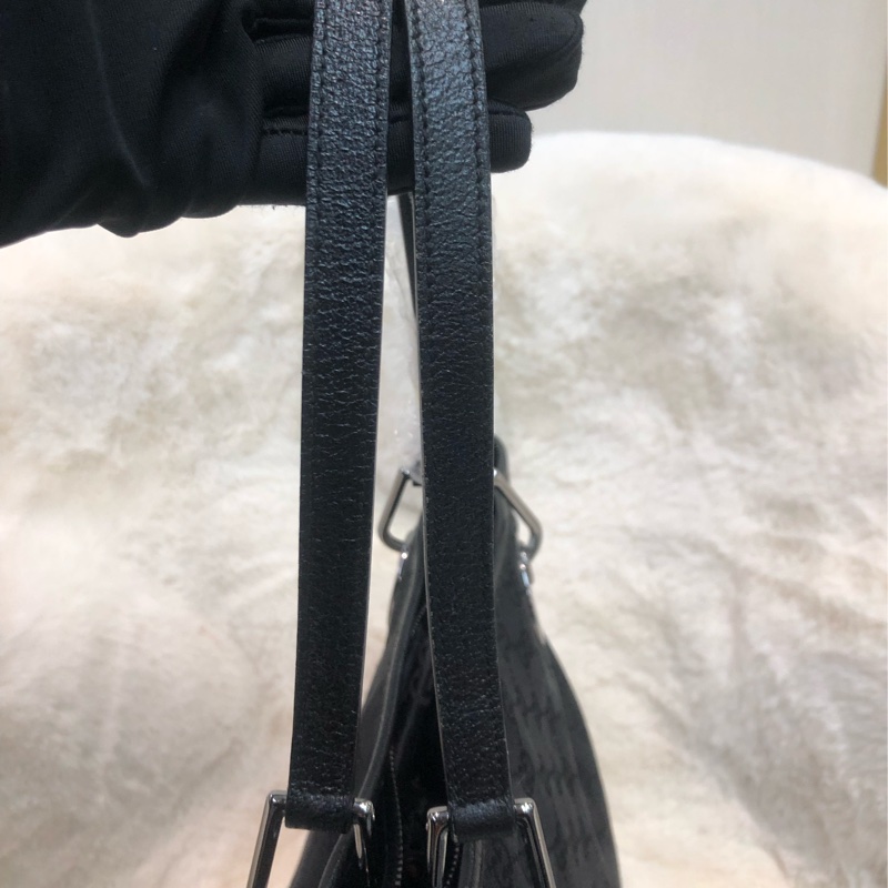 Gucci 黑色布Tote XC159-8