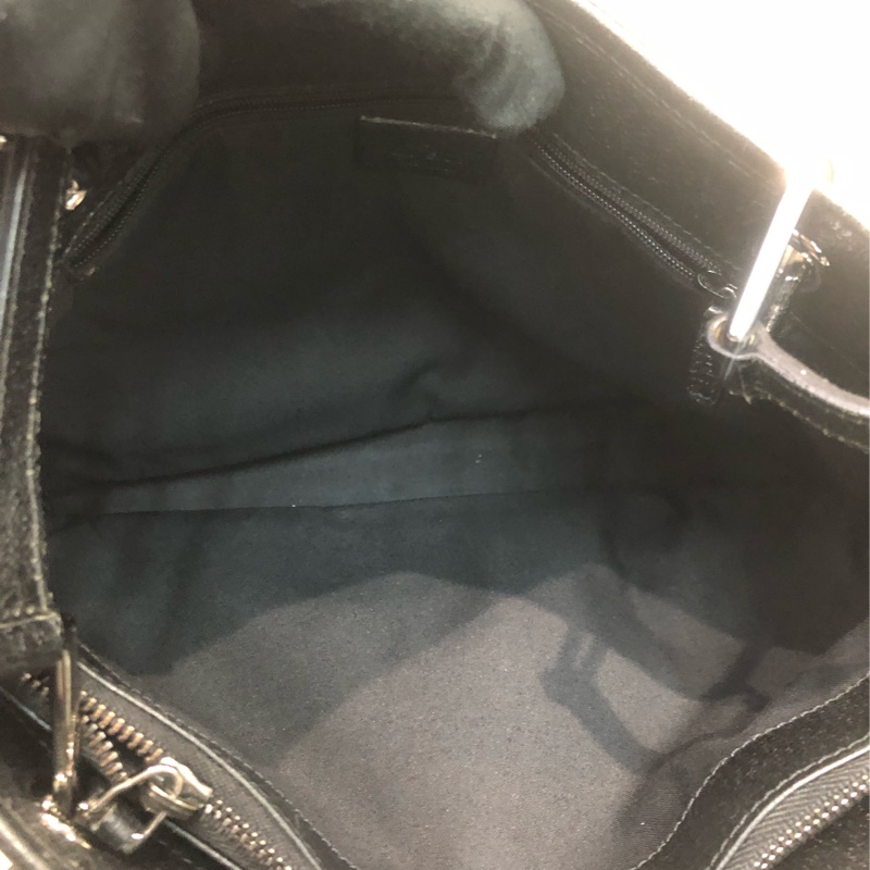 Gucci 黑色布Tote XC159-16