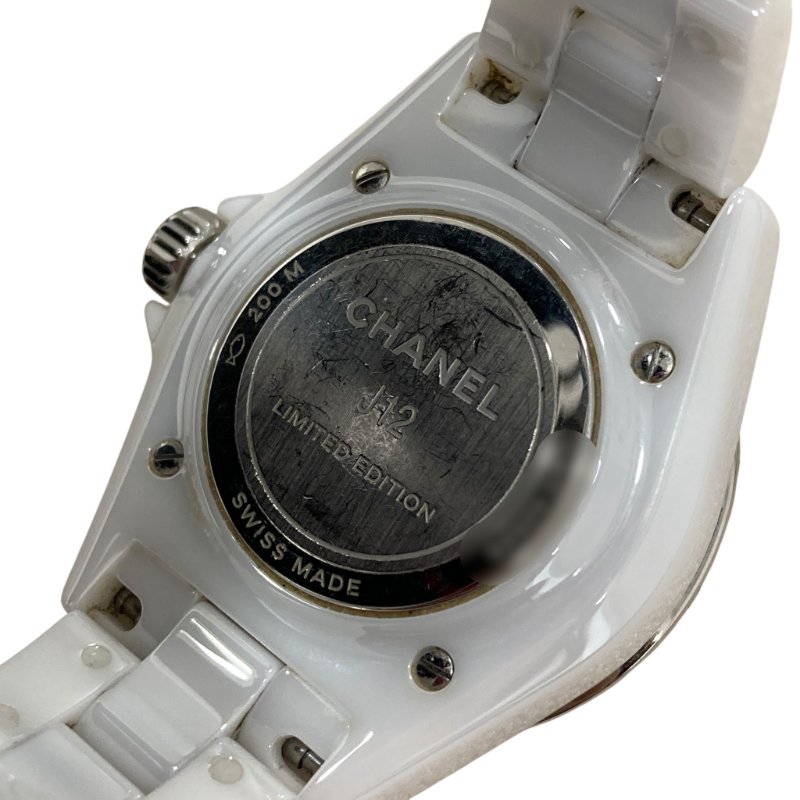 CHANEL J12 H7419 白陶瓷 石英錶-1