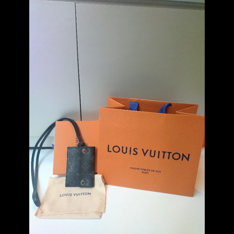 LV 黑灰老花卡片/證件夾-2