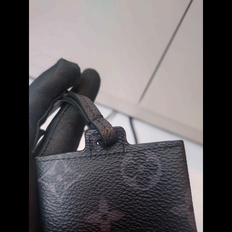 LV 黑灰老花卡片/證件夾-11