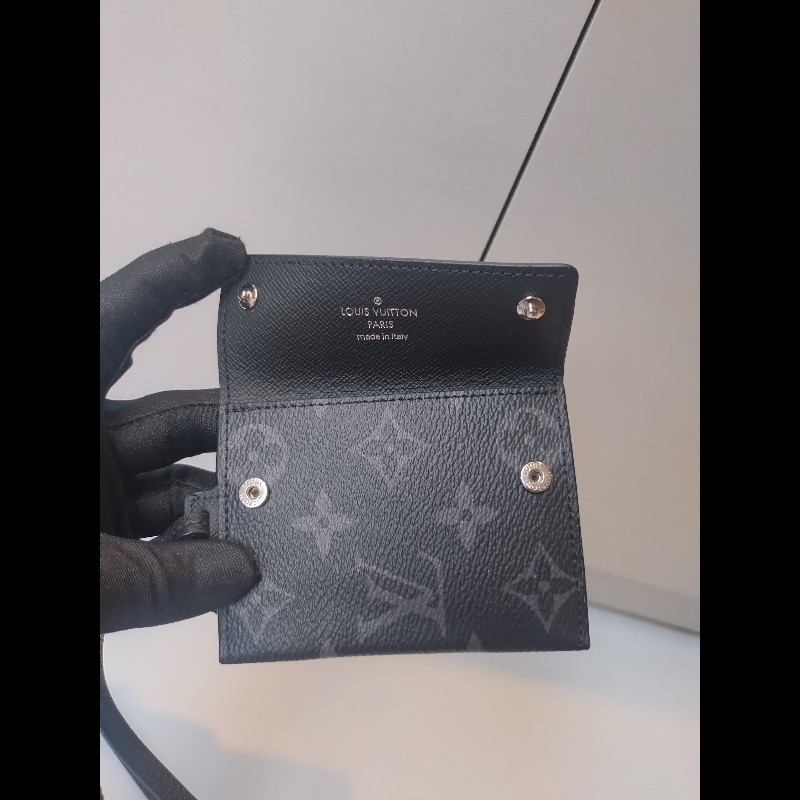 LV 黑灰老花卡片/證件夾-13