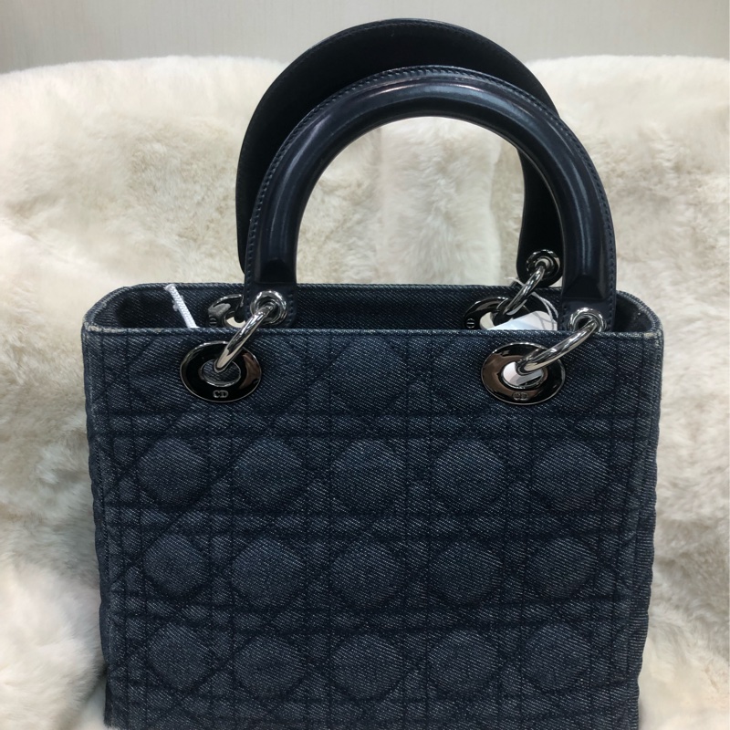 Dior 戴妃牛仔5格手提袋XC153-1