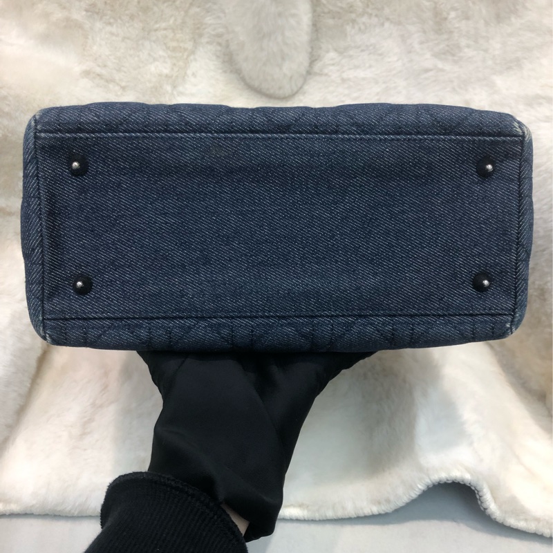 Dior 戴妃牛仔5格手提袋XC153-4