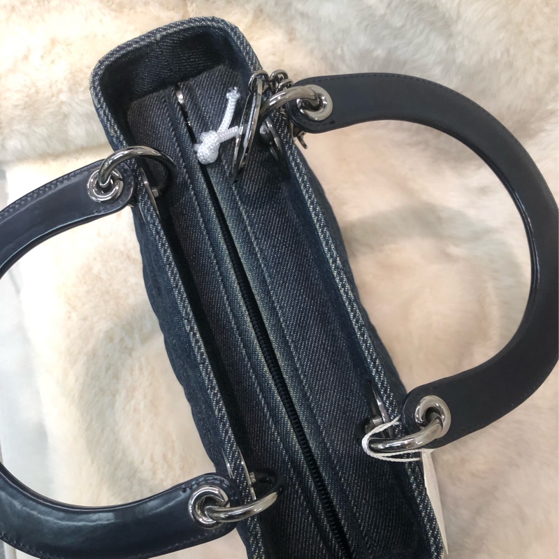 Dior 戴妃牛仔5格手提袋XC153-5