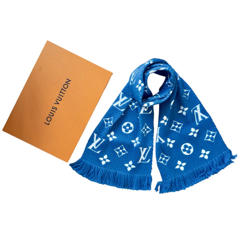 LOUIS VUITTON Logomania 老花 圍巾-0