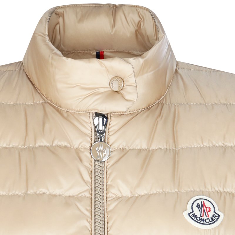 🎊佳節特賣🎁Moncler 女款 Igens 修身羽絨背心 米色 1S/2M/3L/4XL-3