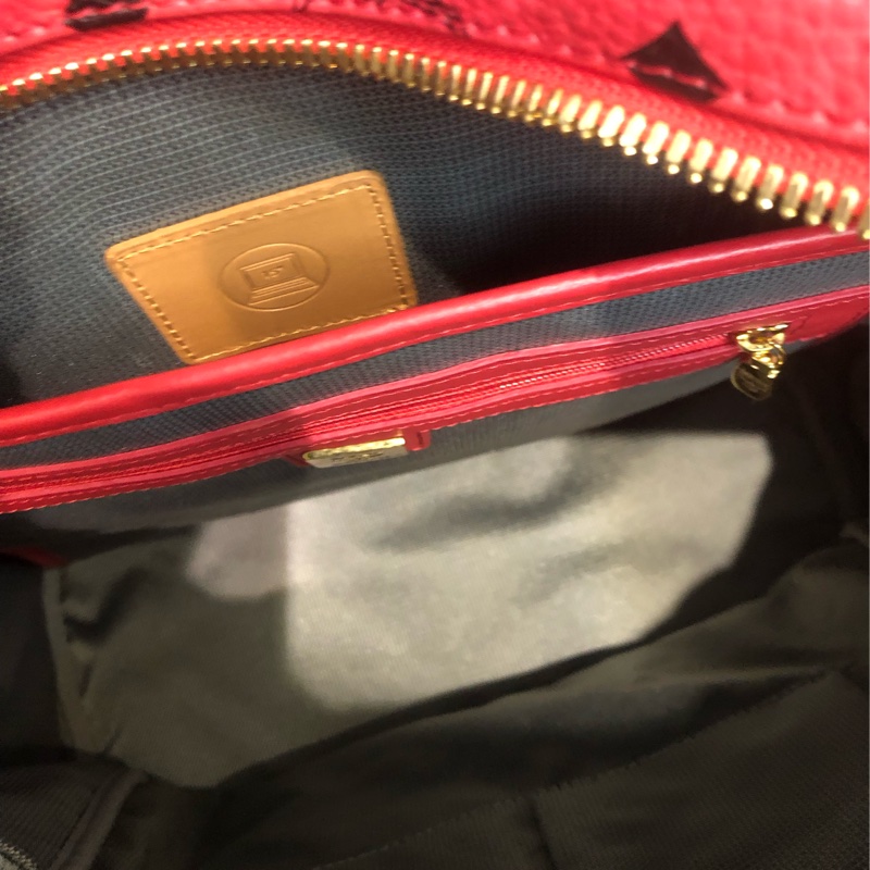 MCM 粉橙紅色背囊 XC152-16