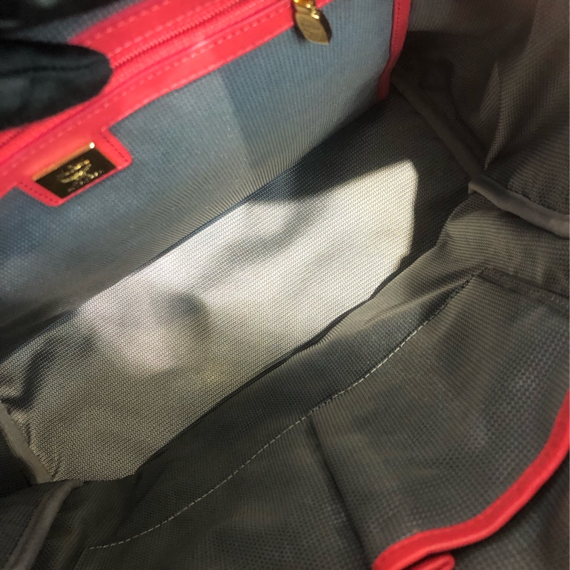 MCM 粉橙紅色背囊 XC152-17