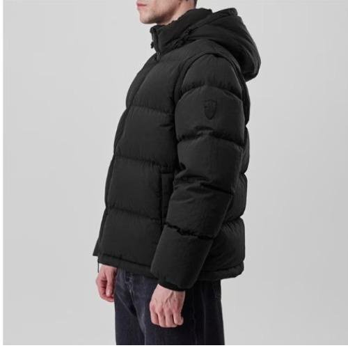 💎Han's house精品服飾💎Burberry 羽絨 連帽 外套 袖子 可拆變 背心 原價65000原價65000-1