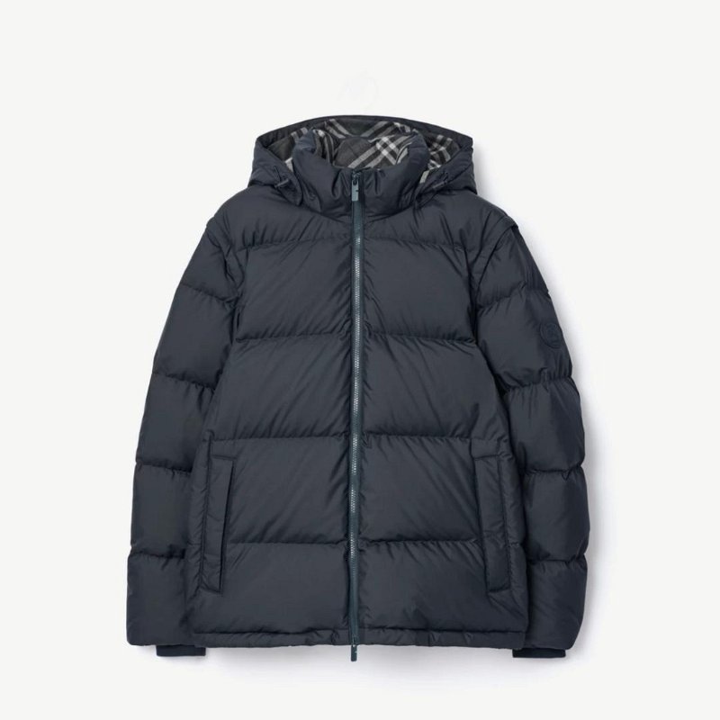 💎Han's house精品服飾💎Burberry 羽絨 連帽 外套 袖子 可拆變 背心 原價65000原價65000-2