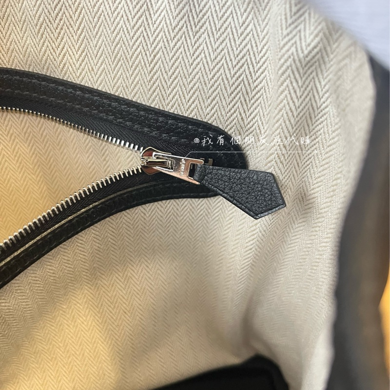 《我有個朋友在代購》愛馬仕黑色皮革花園包GP30-7