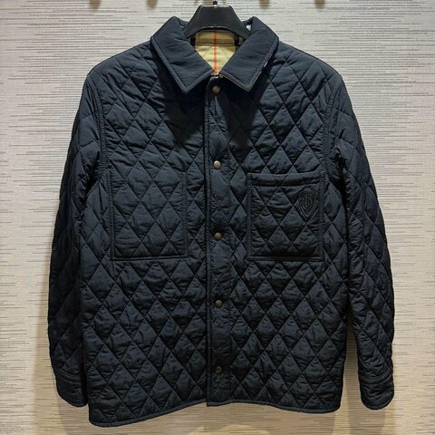 💎Han's house精品服飾💎 BURBERRY 菱格紋 風衣 外套 雙面穿