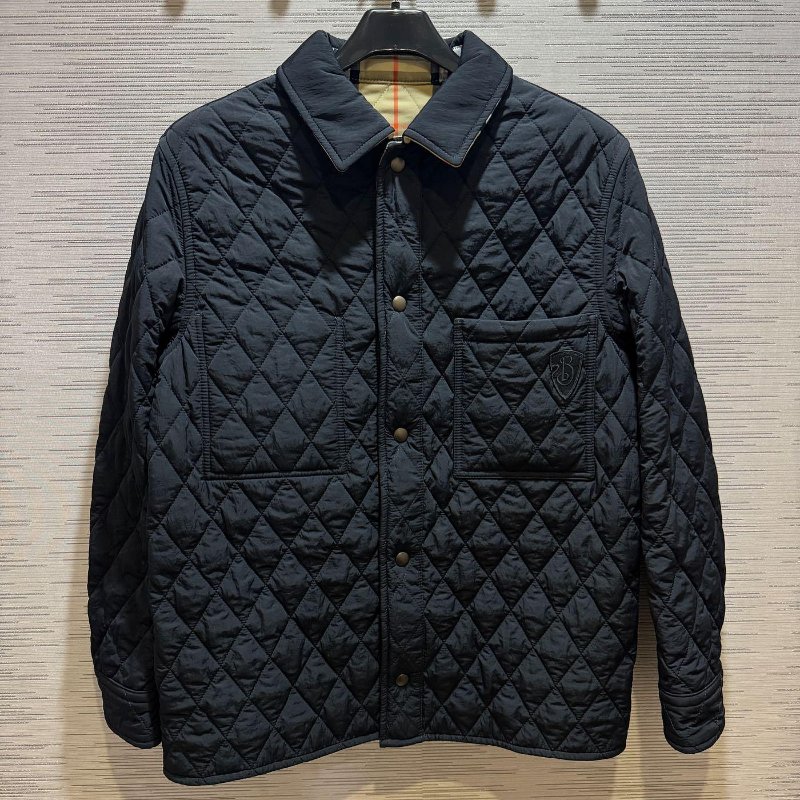 💎Han's house精品服飾💎 BURBERRY 菱格紋 風衣 外套 雙面穿-0