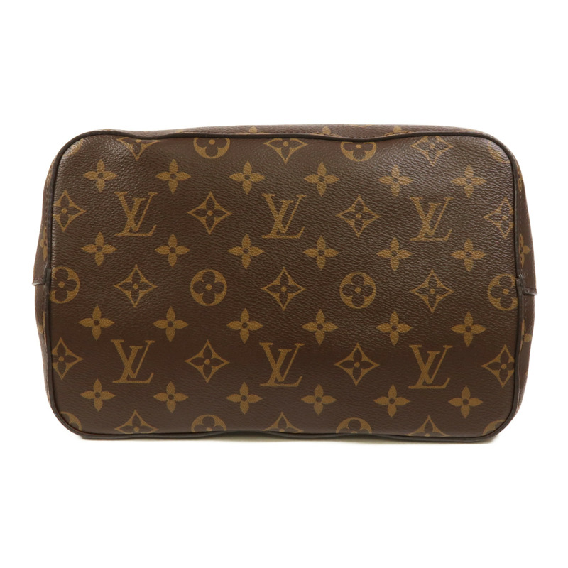 LOUIS VUITTON Monogram NeoNoe MM金扣肩背袋棕色-3