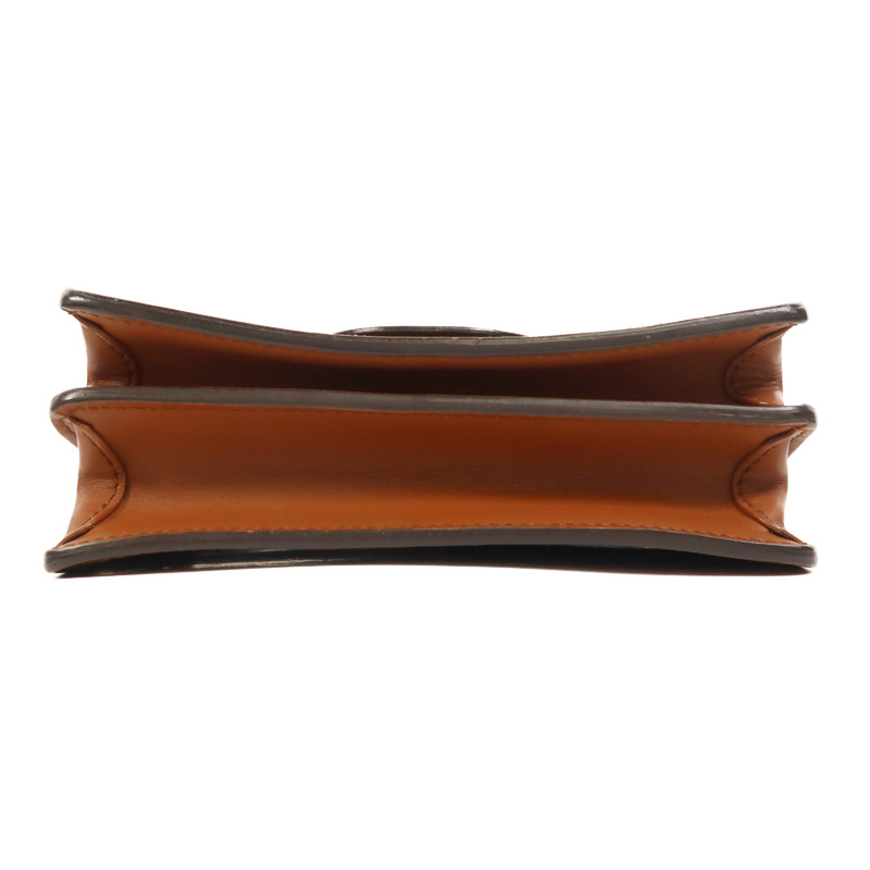 LOUIS VUITTON Monogram Reverse Mini Dauphine金扣肩背袋-3