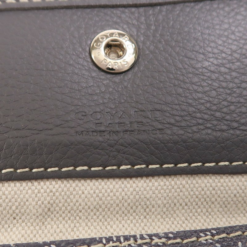 GOYARD 塗層帆布Saint Louis GM銀扣肩背袋-5