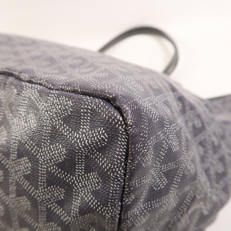 GOYARD 塗層帆布Saint Louis GM銀扣肩背袋-9