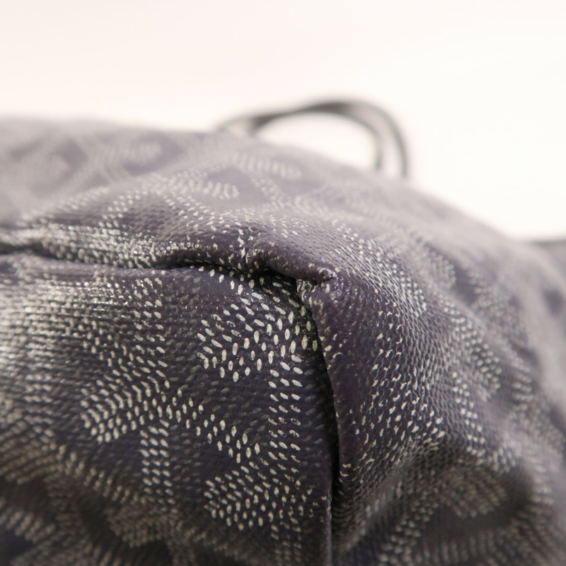 GOYARD 塗層帆布Saint Louis GM銀扣肩背袋-11