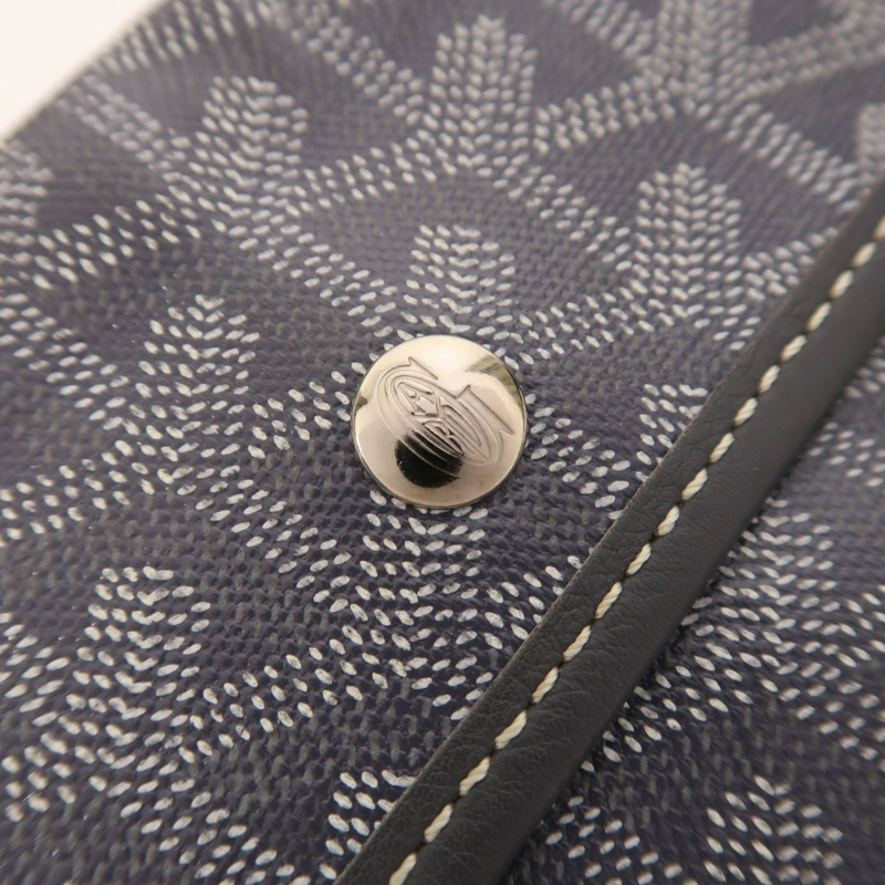 GOYARD 塗層帆布Saint Louis GM銀扣肩背袋-13
