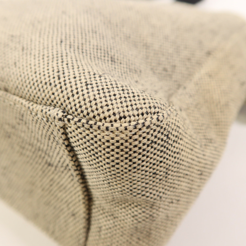 PRADA 帆布Shoulder Bag銀扣肩背袋-10