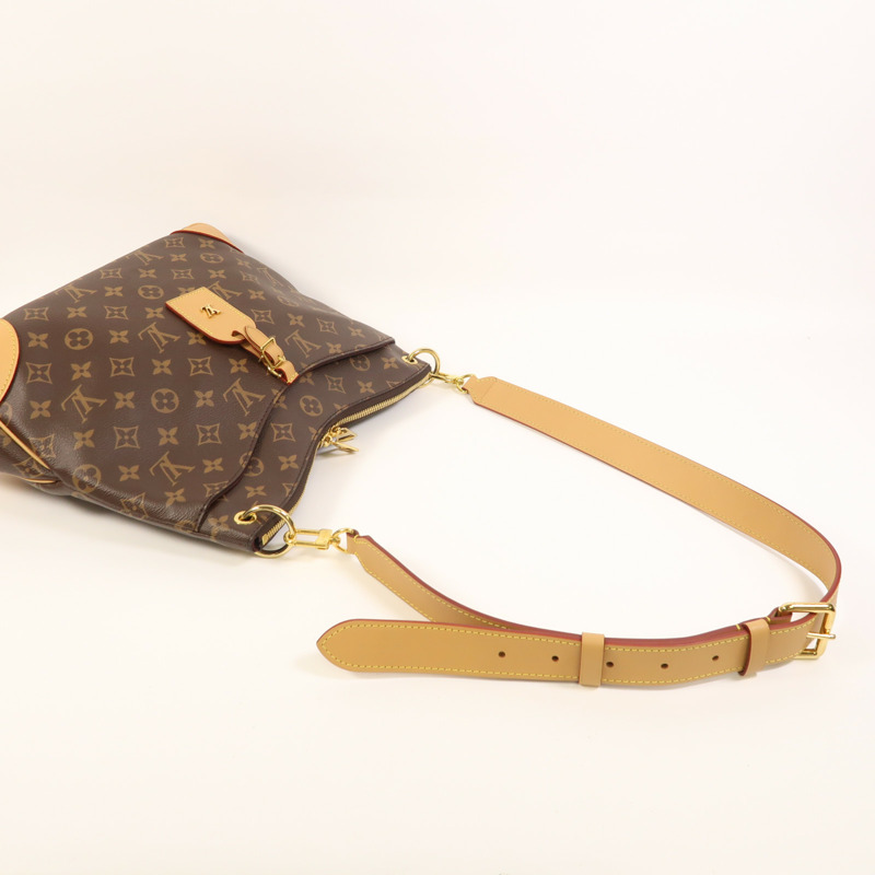 LOUIS VUITTON Monogram Odeon金扣肩背袋-7