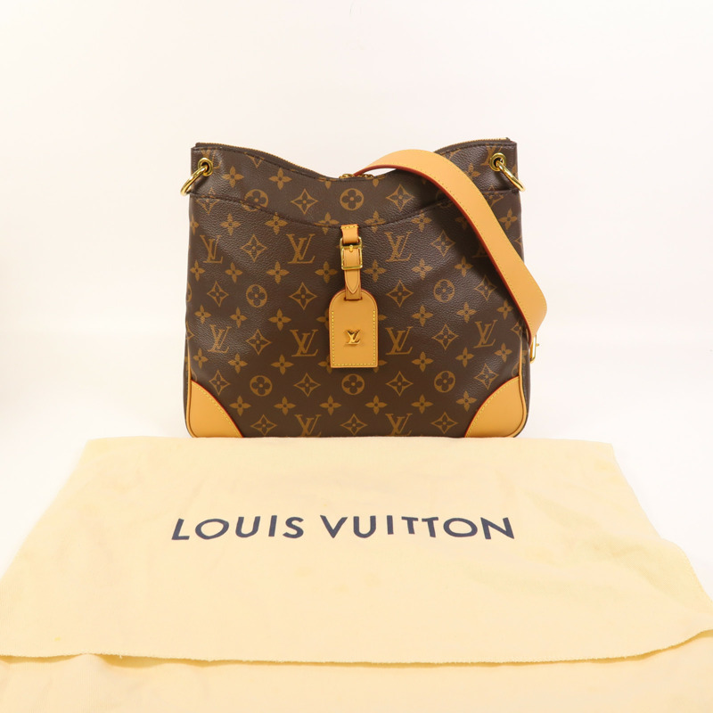 LOUIS VUITTON Monogram Odeon金扣肩背袋-8