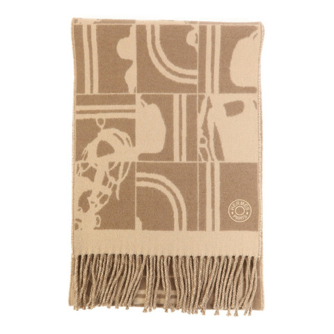 HERMES 羊絨Scarf圍巾