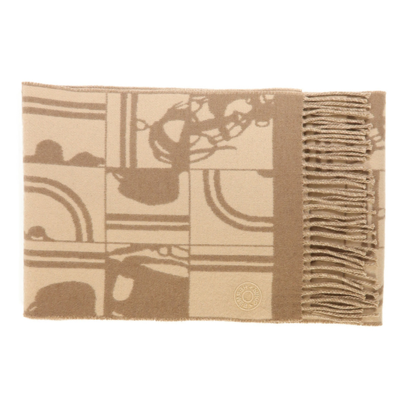 HERMES 羊絨Scarf圍巾-2