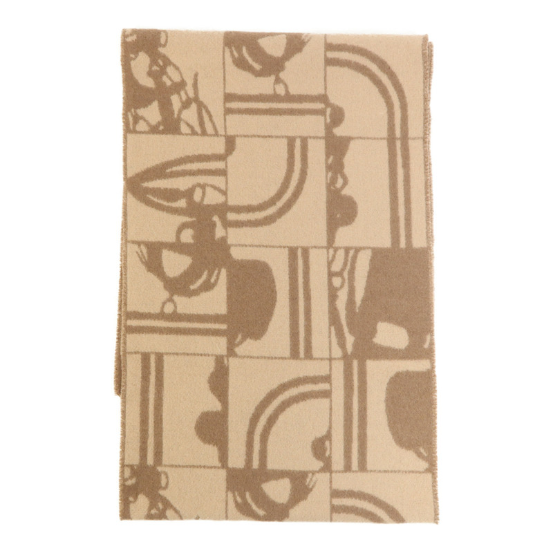 HERMES 羊絨Scarf圍巾-3