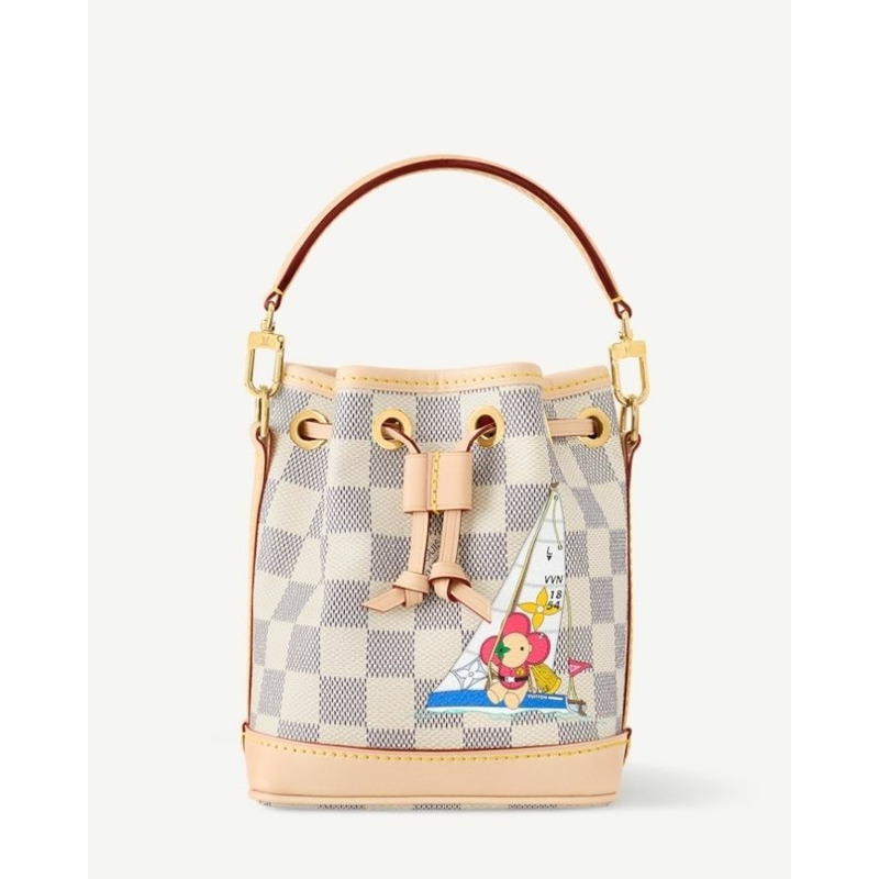 LOUIS VUITTON Nano Noé Azur 聖誕節假期限量版迷你包 迷你斜挎包-3