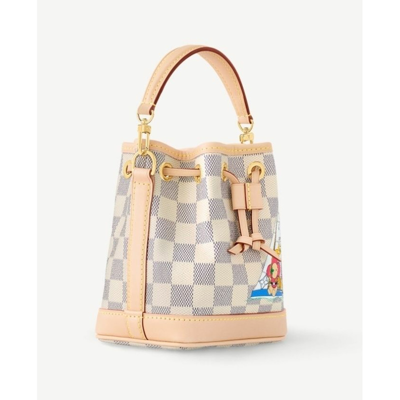 LOUIS VUITTON Nano Noé Azur 聖誕節假期限量版迷你包 迷你斜挎包-4