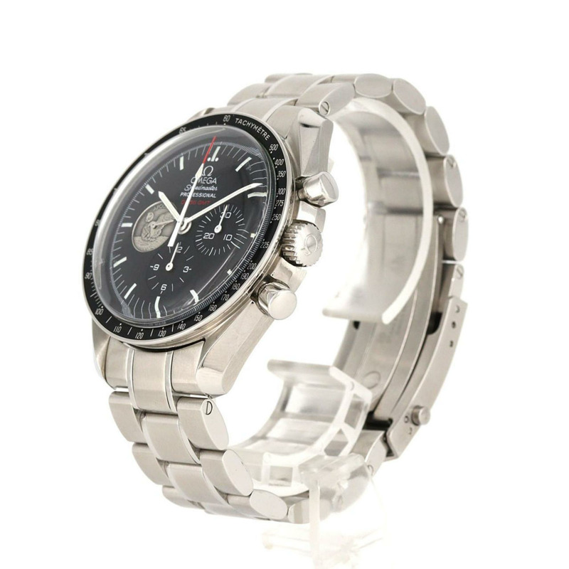 歐米茄超霸系列專業計時表阿波羅40週年紀念限量版 311.30.42.30.01.002 不鏽鋼手動上鍊腕錶-1