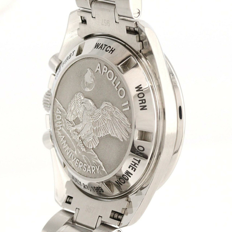 歐米茄超霸系列專業計時表阿波羅40週年紀念限量版 311.30.42.30.01.002 不鏽鋼手動上鍊腕錶-4