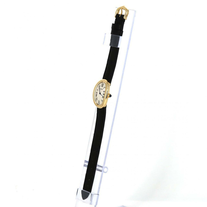 卡地亞 Baignoire YG W1506056 石英錶-1