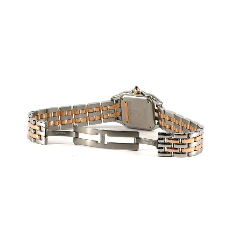 卡地亞 Panthère de SM PG 雙色腕錶 D W3PN0006 SSxPG 石英機芯-6