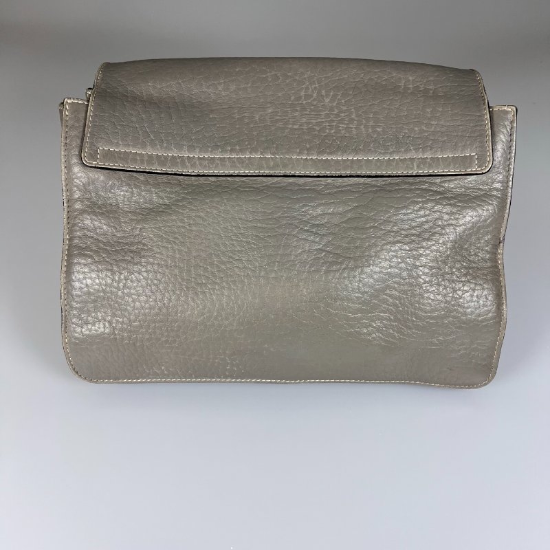 CHLOE 灰藍色金鍊包-1