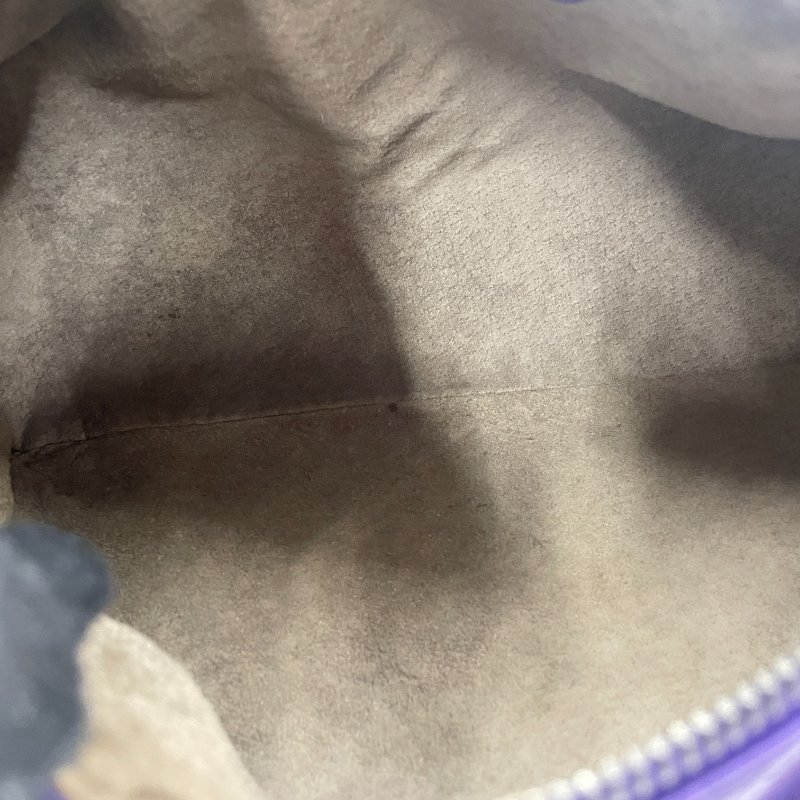 BOTTAGE VENETA 寶緹嘉 編織筒形包 牛皮 紫色 槍色釦-11