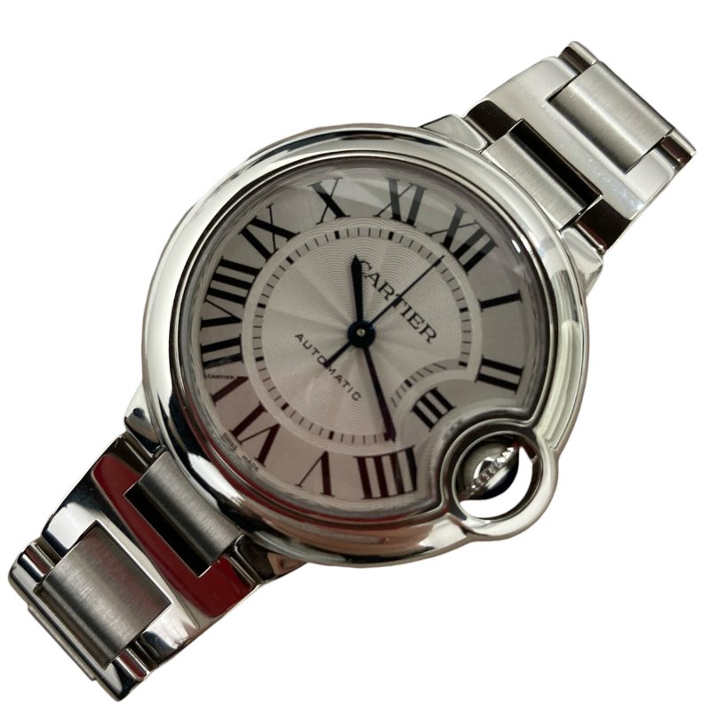 CARTIER BALLOON BLUE W6920071 33MM 自動機械表-0