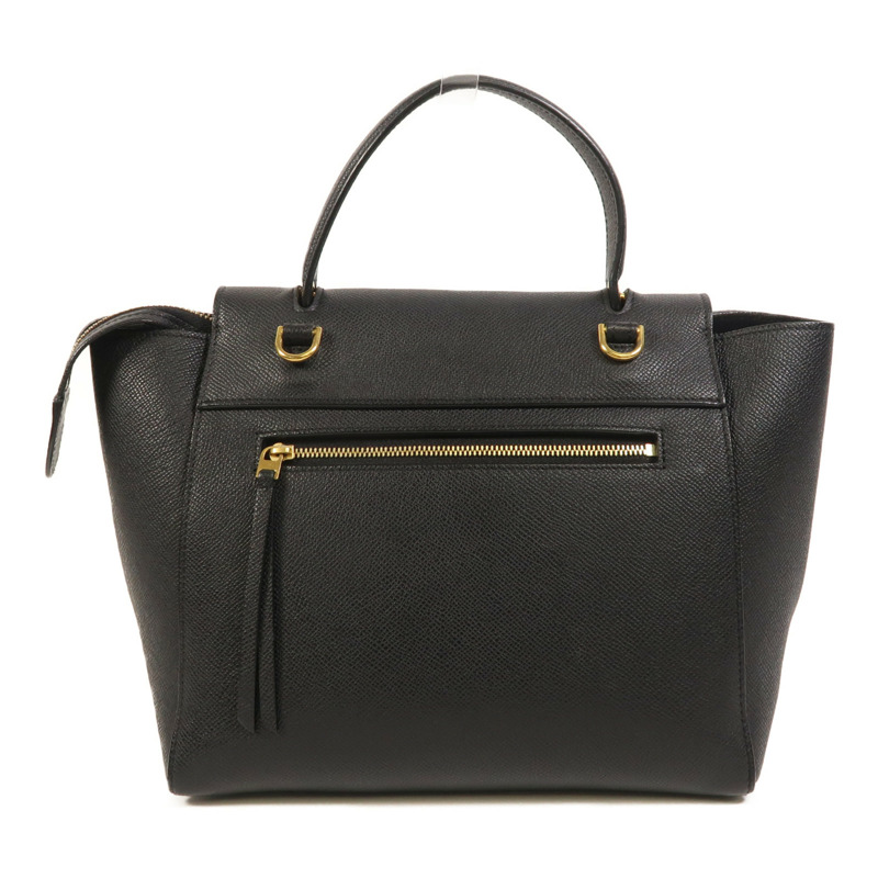 CELINE 牛皮皮革Micro Belt Bag金扣手挽肩背兩用袋-1