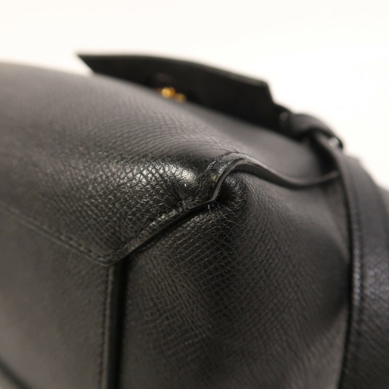 CELINE 牛皮皮革Micro Belt Bag金扣手挽肩背兩用袋-9