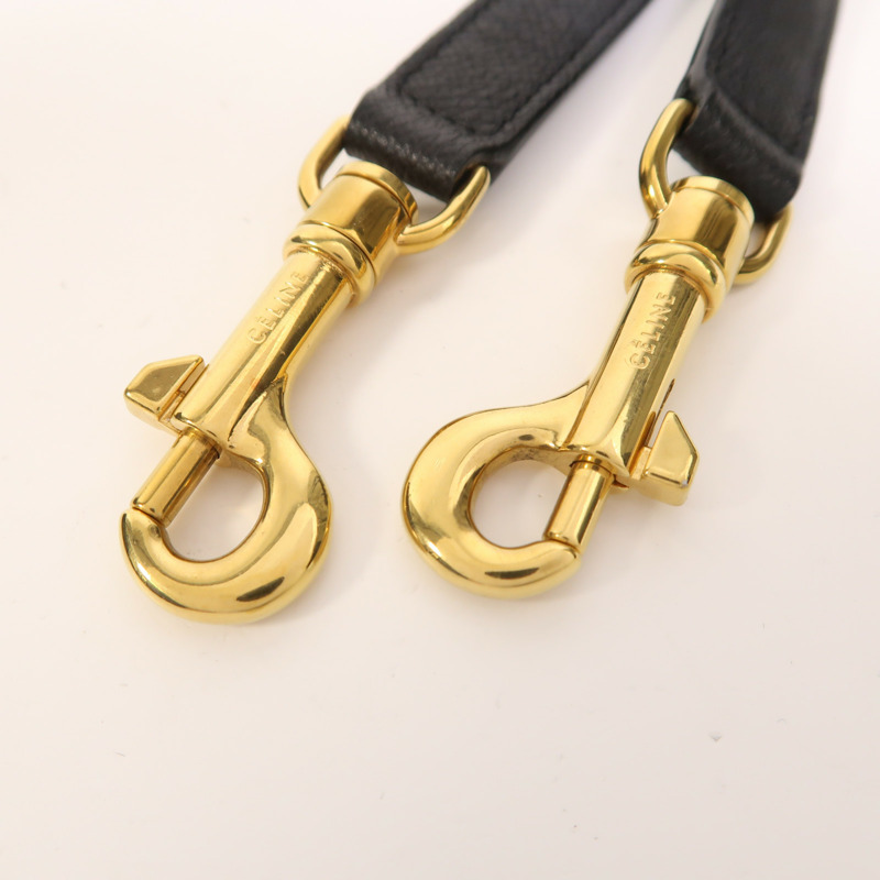 CELINE 牛皮皮革Micro Belt Bag金扣手挽肩背兩用袋-13