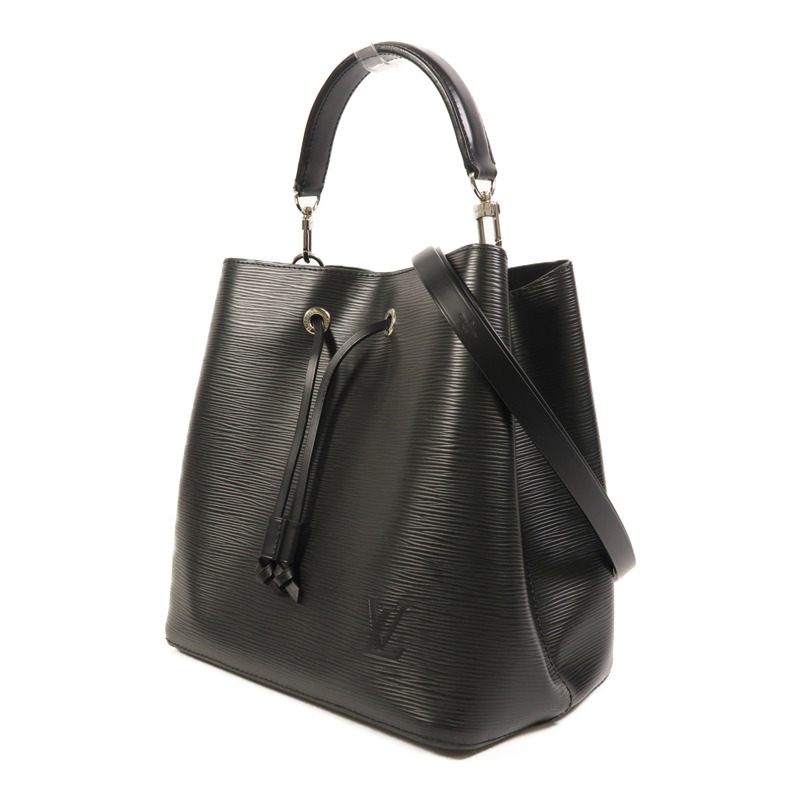 LOUIS VUITTON Epi Neo Noe MM銀扣手挽肩背兩用袋-2