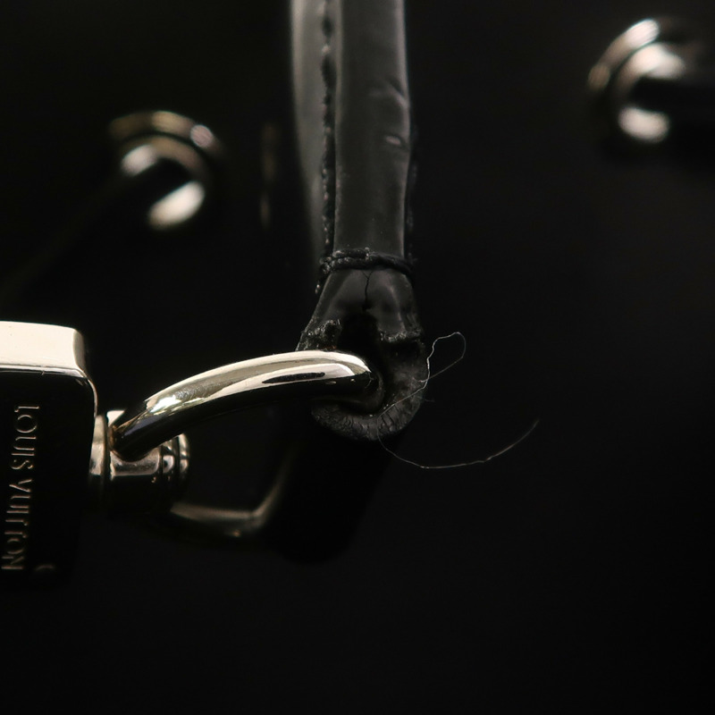 LOUIS VUITTON Epi Neo Noe MM銀扣手挽肩背兩用袋-14