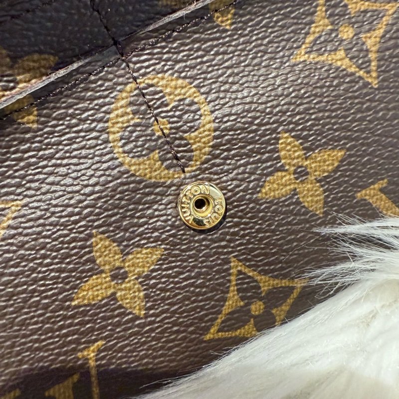 LV Sarah 錢包長夾 內裡紅色 芯片-2