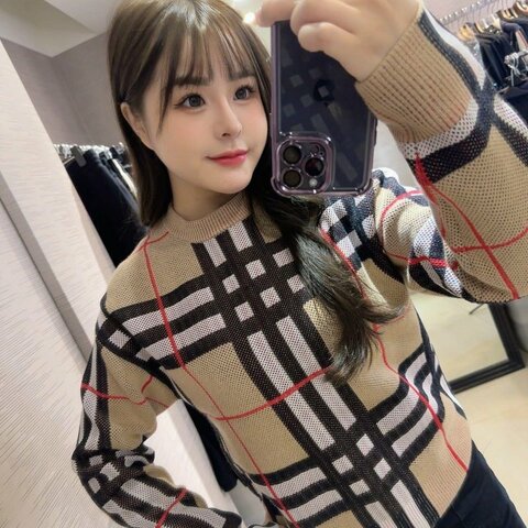 💎Han's house精品服飾💎格紋 針織 毛衣 長袖 原價39900