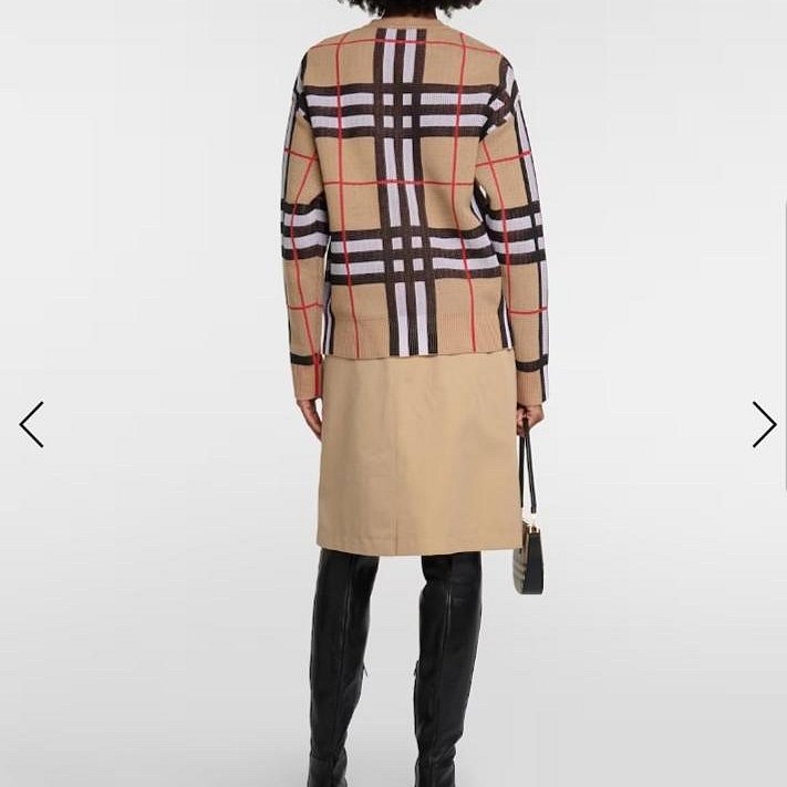 💎Han's house精品服飾💎格紋 針織 毛衣 長袖 原價39900-2