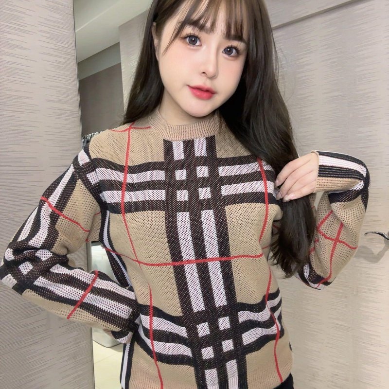 💎Han's house精品服飾💎格紋 針織 毛衣 長袖 原價39900-7